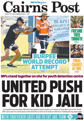 Cover of The Cairns Post