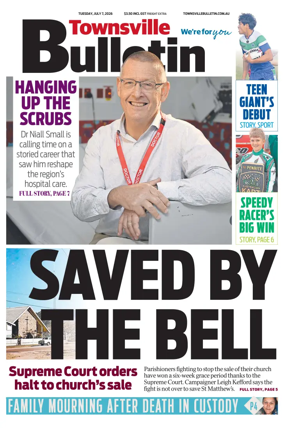 Cover of Townsville Bulletin