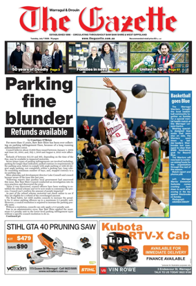 Cover of Warragul & Drouin Gazette