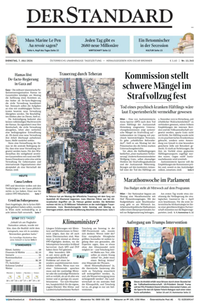 Cover of Der Standard