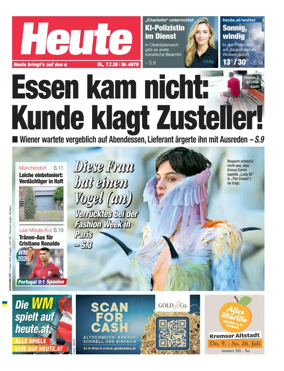 Cover of Heute - Niederosterreich Ausgabe