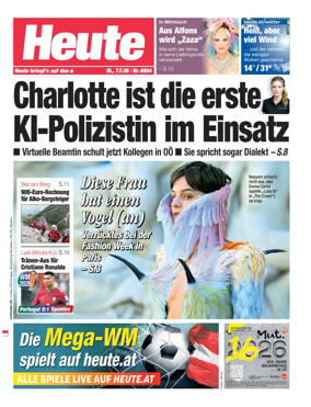 Cover of Heute - Oberosterreich Ausgabe