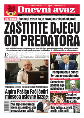 Cover of Dnevni avaz