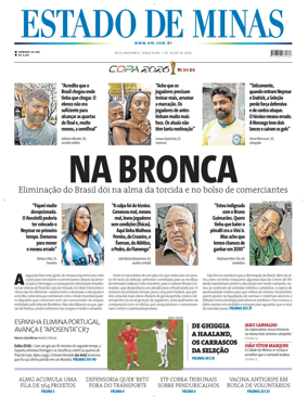 Cover of Estado de Minas (Brazil)