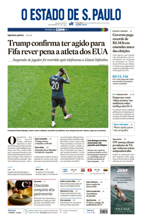 Cover of O Estado de S. Paulo