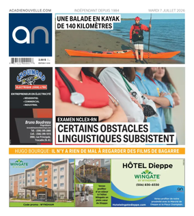 Cover of Acadie Nouvelle