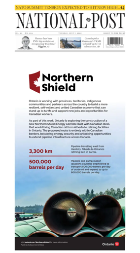 Cover of National Post - (National Edition)