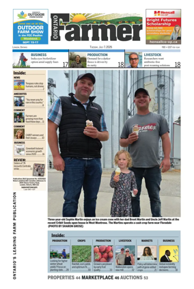 Cover of Ontario Farmer
