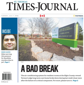 Cover of St. Thomas Times-Journal