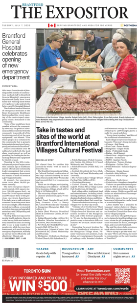 Cover of The Expositor (Brantford)