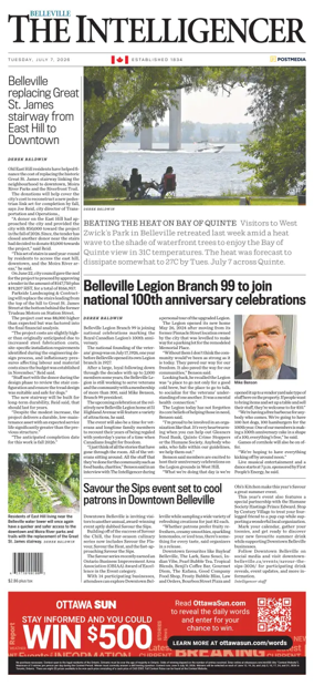 Cover of The Intelligencer (Belleville)