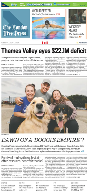 Cover of The London Free Press