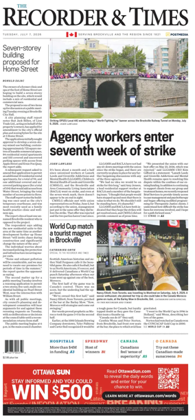 Cover of The Recorder & Times (Brockville)