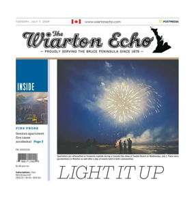 Cover of Wiarton Echo