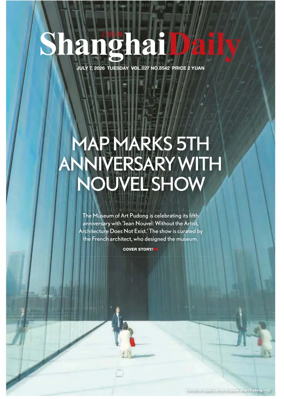 Cover of Shanghai Daily