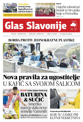 Cover of Glas Slavonije