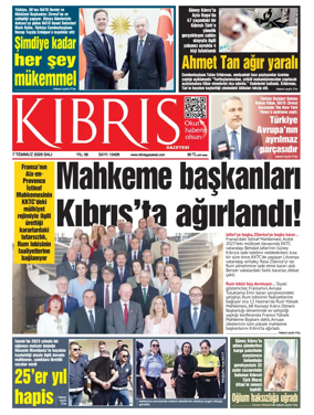 Cover of Kibris Gazetesi