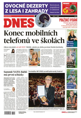 Cover of Dnes Prague Edition