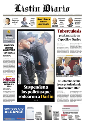Cover of Listin Diario