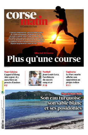 Cover of Corse Matin