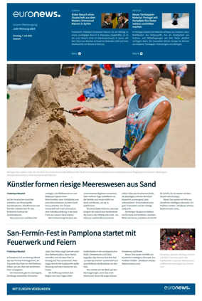 Cover of Euronews (German Edition)
