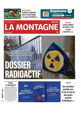 Cover of La Montagne (Montlucon)