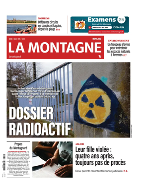 Cover of La Montagne (Moulins)