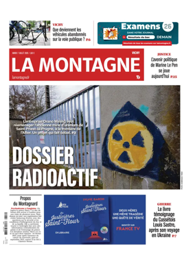 Cover of La Montagne (Vichy)