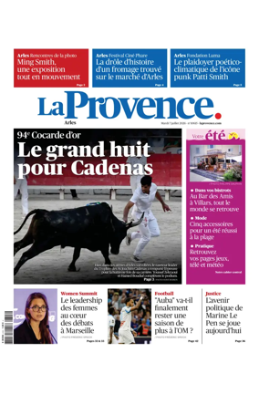 Cover of La Provence Arles