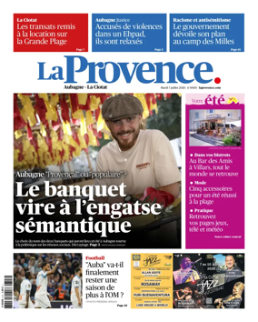 Cover of La Provence Aubagne-La Ciotat