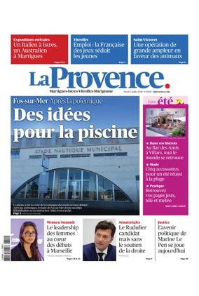 Cover of La Provence Martigues-Istres-Vitrolles-Marignane