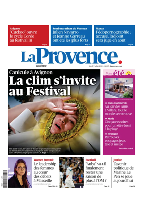 Cover of La Provences Vaucluse