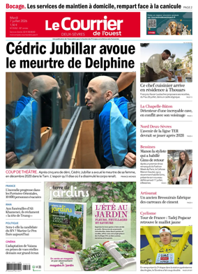 Cover of Le Courrier de l’Ouest (Deux-Sevres)