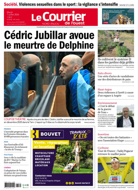 Cover of Le Courrier de l’Ouest (Nord Anjou)