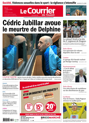 Cover of Le Courrier de l’Ouest (Saumur)