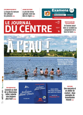 Cover of Le Journal du Centre