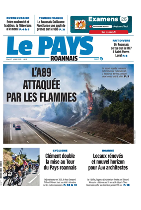 Cover of Le Pays Roannais (Roanne)