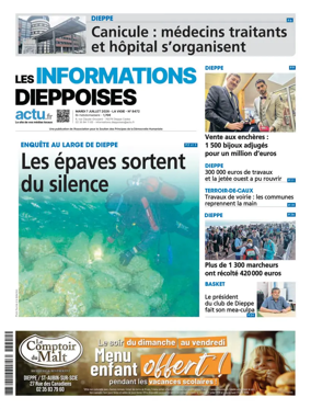 Cover of Les Informations Dieppoises
