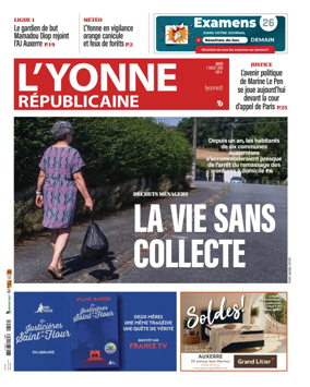 Cover of L'Yonne Republicaine