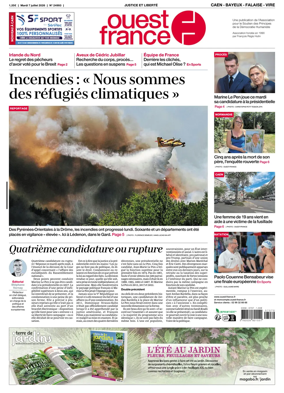 Cover of Ouest France (Caen - Bayeux - Falaise - Vire)