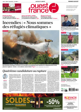 Cover of Ouest-France (Rennes Sud-Est)
