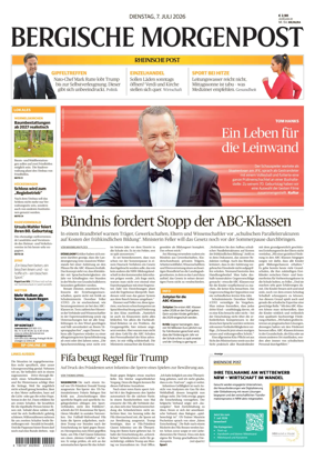 Cover of Bergische Morgenpost Wermelskirchen/Huckeswagen/Radevormwald