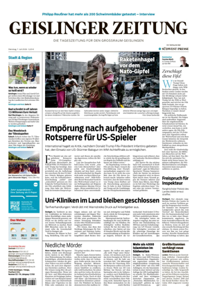 Cover of Geislinger Zeitung