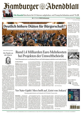 Cover of Hamburger Abendblatt (Hamburg)