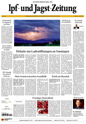 Cover of Ipf- und Jagst-Zeitung