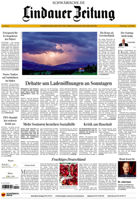 Cover of Lindauer Zeitung