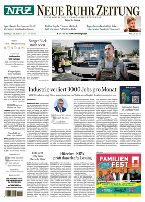 Cover of Neue Rhein Zeitung (Duisburg)