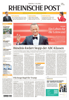 Cover of Rheinische Post Duesseldorf Meerbusch