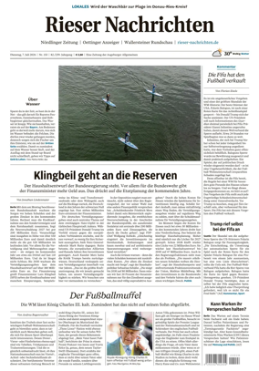Cover of Rieser Nachrichten