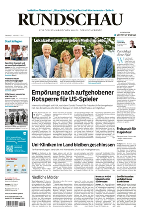 Cover of Rundschau fur den Schwabischen Wald – Der Kocherbote